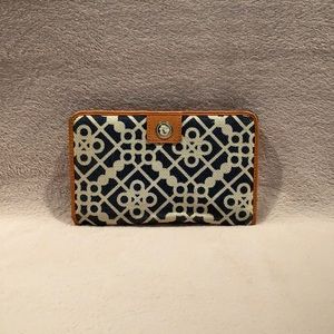 Spartina 449 Blue and White Designed Wallet